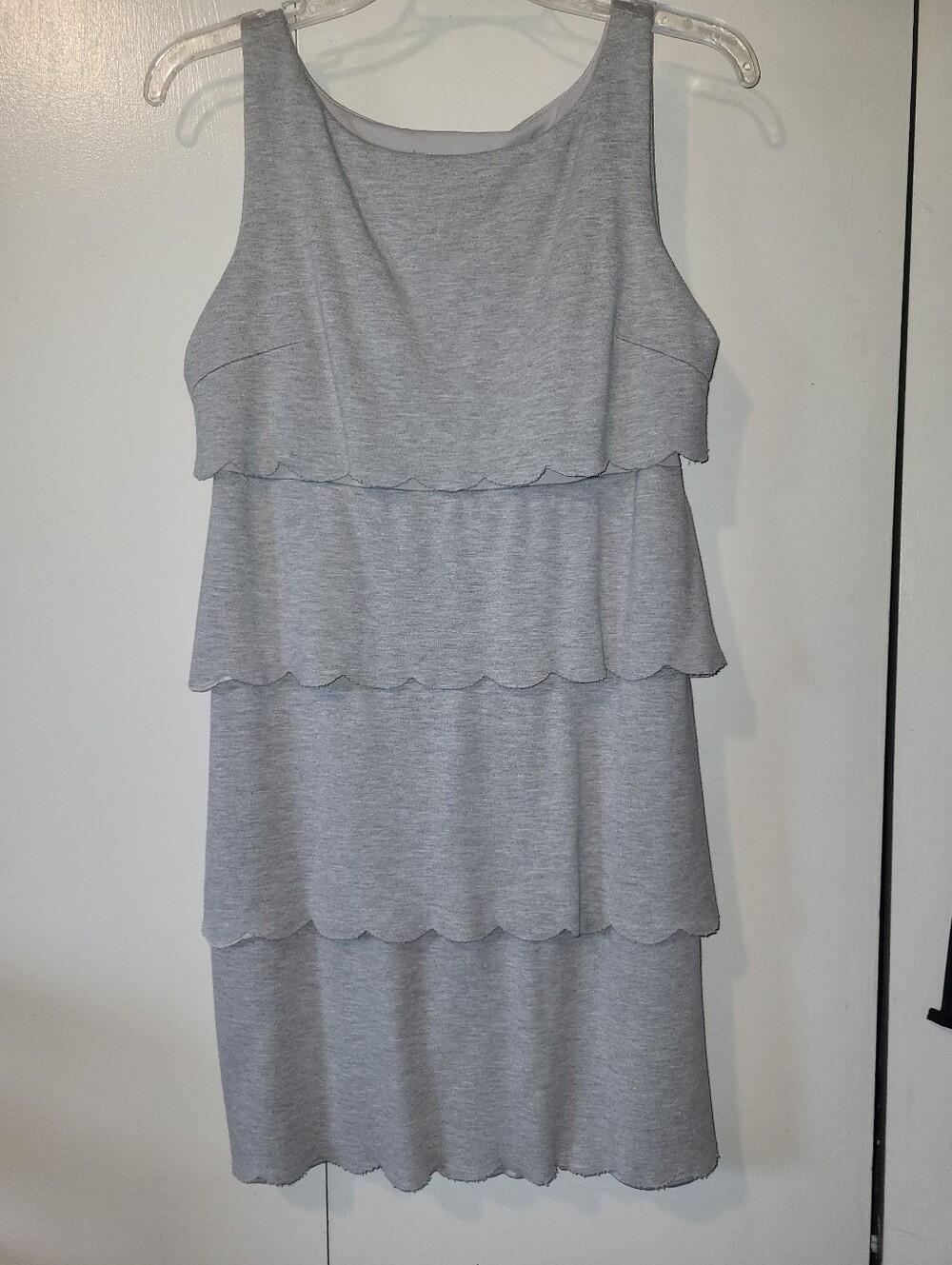 Philosophy Gray Tiered Dress